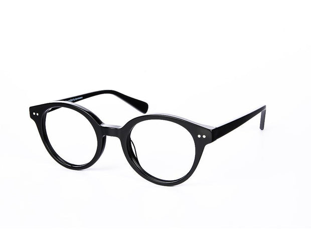 Round Black Shine WITH BLACK Happster NO17277 - Specsmakers