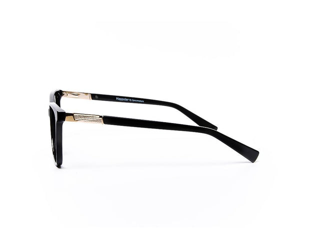 Cateye Black Shine WITH BLACK Happster NO17280 - Specsmakers