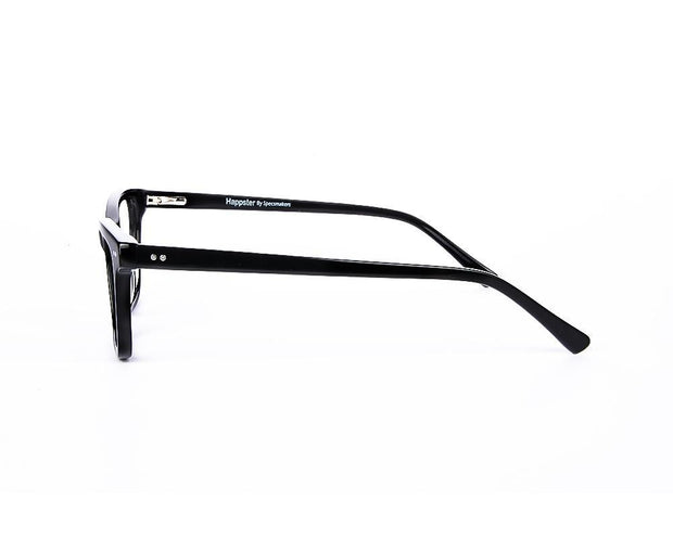 Square Black Shine WITH BLACK Happster NO17319 - Specsmakers