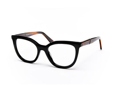 Cateye Black Shine WITH Brown Happster NO17287 - Specsmakers