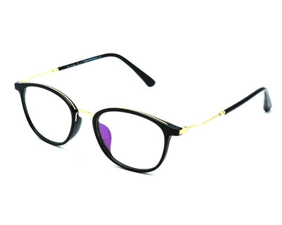 Round Shell Frame Black Shine 0033 - Specsmakers