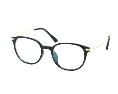 Round Shell Frame Black Shine 8217 - Specsmakers