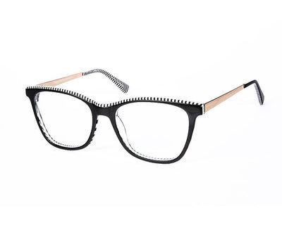 Cateye Black Shine WITH Gold Happster NO17291 - Specsmakers