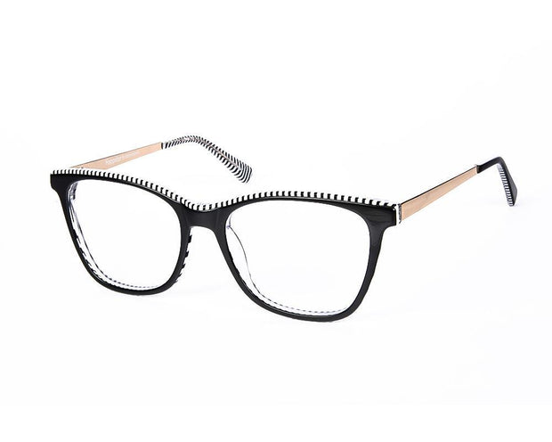 Cateye Black Shine WITH Gold Happster NO17291 - Specsmakers
