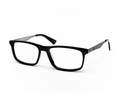 Rectangle Black Shine WITH Grey Metallic Happster NO17302 - Specsmakers