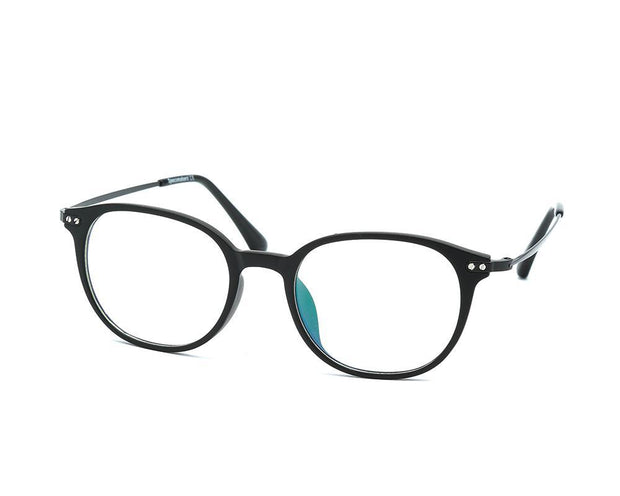 Round Shell Frame Black Shine 8217 - Specsmakers