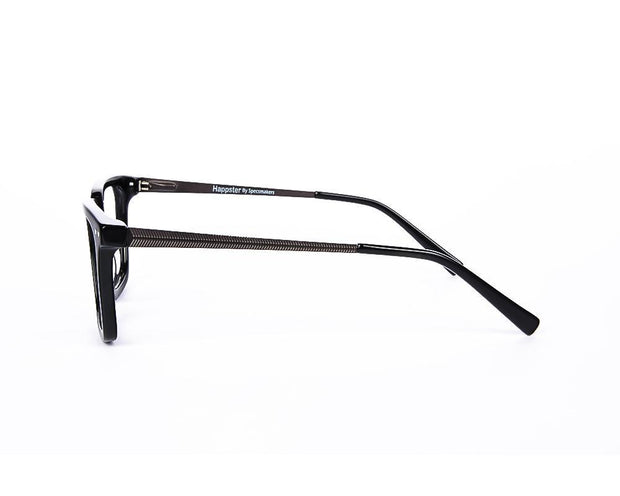 Square Black Shine WITH Grey Metallic Happster NO17290 - Specsmakers