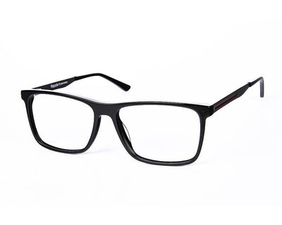 Square Black Shine WITH Grey Metallic Happster NO17298 - Specsmakers