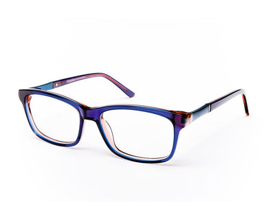 Rectangle Blue Shine WITH Blue Happster NO17307 - Specsmakers