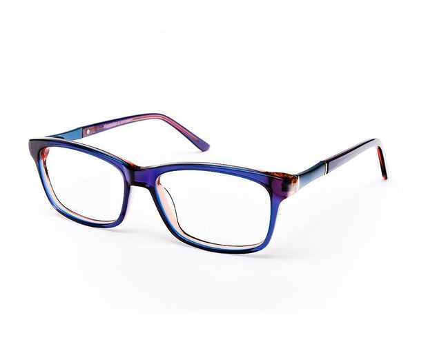 Rectangle Blue Shine WITH Blue Happster NO17307 - Specsmakers
