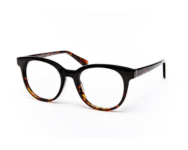 Round Brown  DUO WITH Tortise Happster NO17304 - Specsmakers