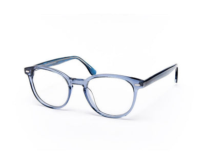 Round Crystal Blue WITH 00 Happster NO17274 - Specsmakers