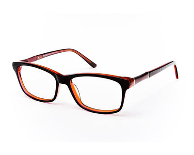 RectangleDark Brown WITH Red Happster NO17307 - Specsmakers