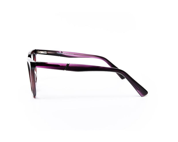 Cateye DARK Purple WITH Purple Happster NO17287 - (LENSES INCLUDED)*