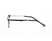 Cateye Grey STRIPE WITH BLACK Happster NO17278 - (LENSES INCLUDED)*