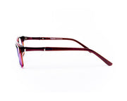 Rectangle Purple Shine WITH Purple Happster NO17307 - (LENSES INCLUDED)*