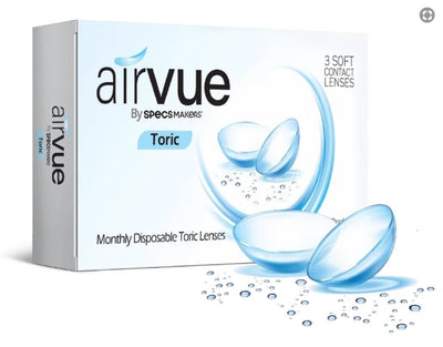 Airvue Toric Contact Lenses (3 pack)