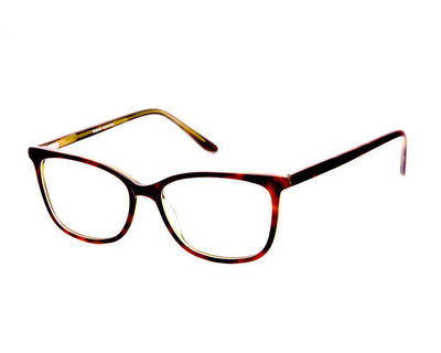 Cateye Brown Tortise with GREEN ACETATE Full Frame AMI5010 - Specsmakers